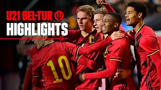 Belgium 2-0 Turkey | #U21 | #U21EURO Qualifiers