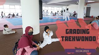 GRADING TAEKWONDO WTF || WHITE BELT TO YELLOW BELT 1 || KELAB TAEKWONDO A\u0026Z