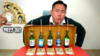 일 년에 소주 300병 마시는 술꾼은 소주 맛을 다 맞힐 수 있을까?┃소믈리에 챌린지(Korean whiskey SOJU challenge)