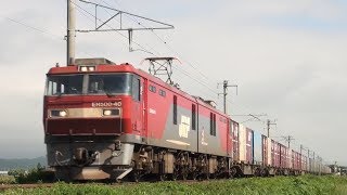 EH500-40+コキ 油川～津軽宮田通過