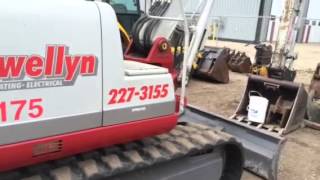 Takeuchi mini excavator 2006 TB175