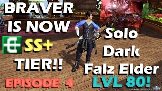 PSO2 Braver - Episode 4 Dark Falz Elder Solo Lvl 80!