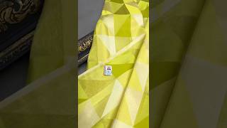 Kanjivaram Handloom Silk Saree: Amazing design Golden Yellow