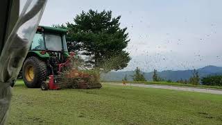 Verticut #Cutting Fairways