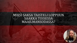 Miksi Natsi-Saksa taisteli loppuun saakka?