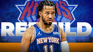 JALEN BRUNSON NEW YORK KNICKS REBUILD | NBA 2K22