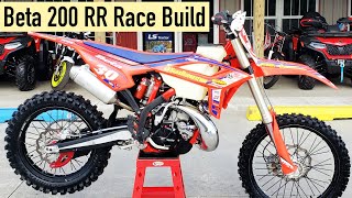 Race Bike Build |  2022 Beta 200 RR 2-Stroke Motorcycle!  Full Review & Walk Around | Beta USA