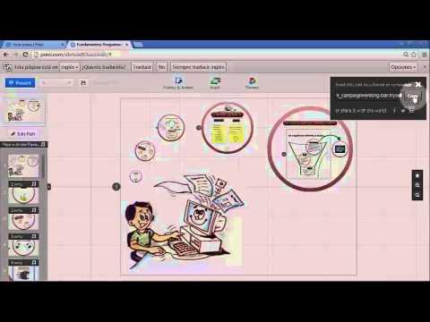 Cómo Compartir La Presentación Prezi - YouTube