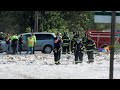 Firefighter killed in US explosion