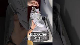 JORDAN 4 RETRO WHITE OREO | Haul Hacoo