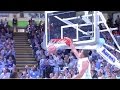 UNC Men's Basketball: Brice Johnson's Alley-oop Slam from Tokoto vs. UL