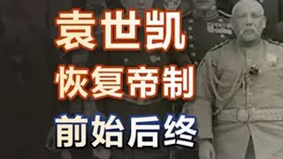 袁世凯为何称帝？称帝后为何又迅速失败？民国 北洋军阀 二次革命 历史