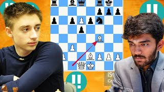 Creative Daniil Dubov vs Gukesh Dommaraju 26