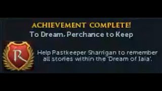 Master Quest Cape: To Dream, Perchance to Keep