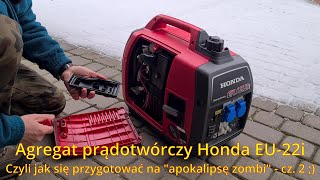 Agregat prądotwórczy Honda EU 22i. Honda EU 22i generator.