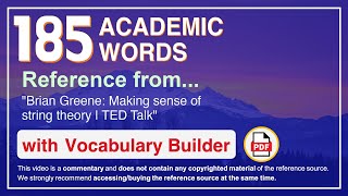 185 Academic Words Ref from \