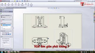 Solidworks Drawing troubleshooting - Khắc phục khi xuất 2D bị ngược trong Solidworks