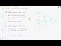 Right Pascal Triangle Using Java || Java Pattern Printing