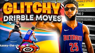 NEW GLITCHY DRIBBLE MOVES ON NBA 2K21 UNGUARDABLE! FASTEST SIGNATURE STYLES TURN INTO AN ISO GOD