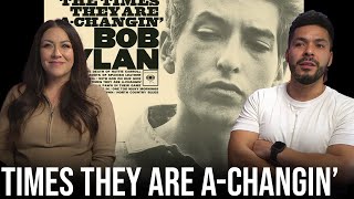 First time listening to Bob Dylan - The Times They Are A-Changin' (Reaction!)