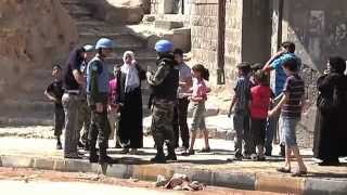 GLOBALMAXIM: SYRIA: HAMA CITY: UNSMIS PATROL: 04JUNE