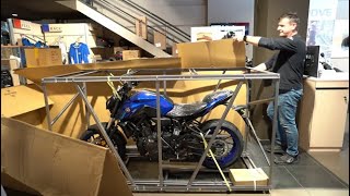 2023 YAMAHA MT-07 unboxing