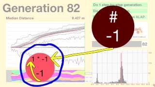Evolution Simulator of Creatures Doing MATH (Part 1)
