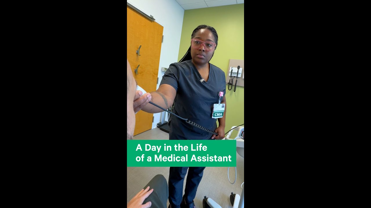 A Day In The Life Medical Assistant Youtube
