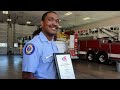 Gr8 Inspiration: Tampa firefighter honored