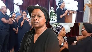 Watch Manaka Ranaka and Dineo Ranaka emotional speech at daughter's memorial service