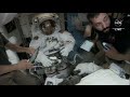 spacewalk with astronauts...