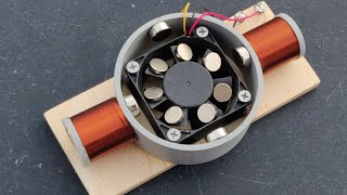 Free Energy Generator Using Computer Exhaust Fan