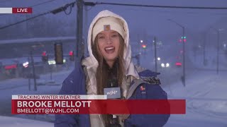 Brooke Mellott 6:30 p.m. road update from Johnson City