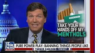 Tucker Carlson: Nicotine frees your mind, marijuana makes you compliant