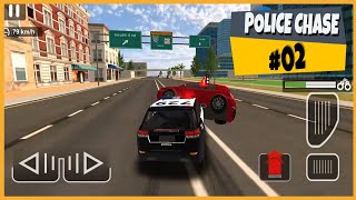 Police Car Chase #02 - Running A Red Light! - Police Car Driving | Android Gameplay