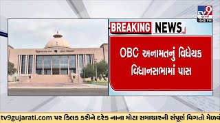 OBC અનામત બિલ વિધાનસભામાં પાસ,  સ્થાનિક સ્વરાજ્યની સંસ્થામાં 27 ટકા અનામતનો ઉલ્લેખ | TV9News