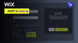 Custom Quote Calculator Part 2 (Code). Beginner-friendly (2024) | WIX Ideas