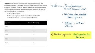 Operations Layout: Work Cells