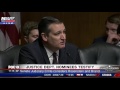 wow ted cruz goes off on president obama s doj practices fnn