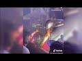 monica “goonica” snaps u0026 jumps off stage to f ght a man who h t a woman in the crowd