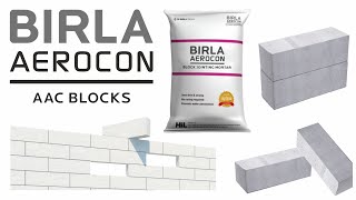 BIRLA Aerocon Blocks Work | Jointing mortar |  100mm | 150mm | 200mm |