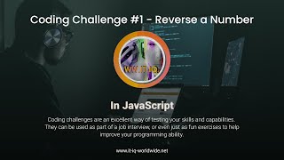 Coding Challenge #1 - Reverse a Number in JavaScript