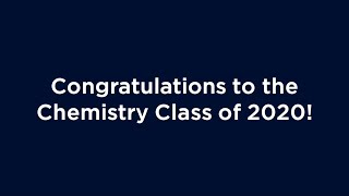 Congratulations, UConn Chemistry Class of 2020!
