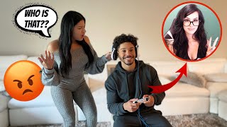 Gaming With Girls Online To See How My Wife Reacts! *HILARIOUS*