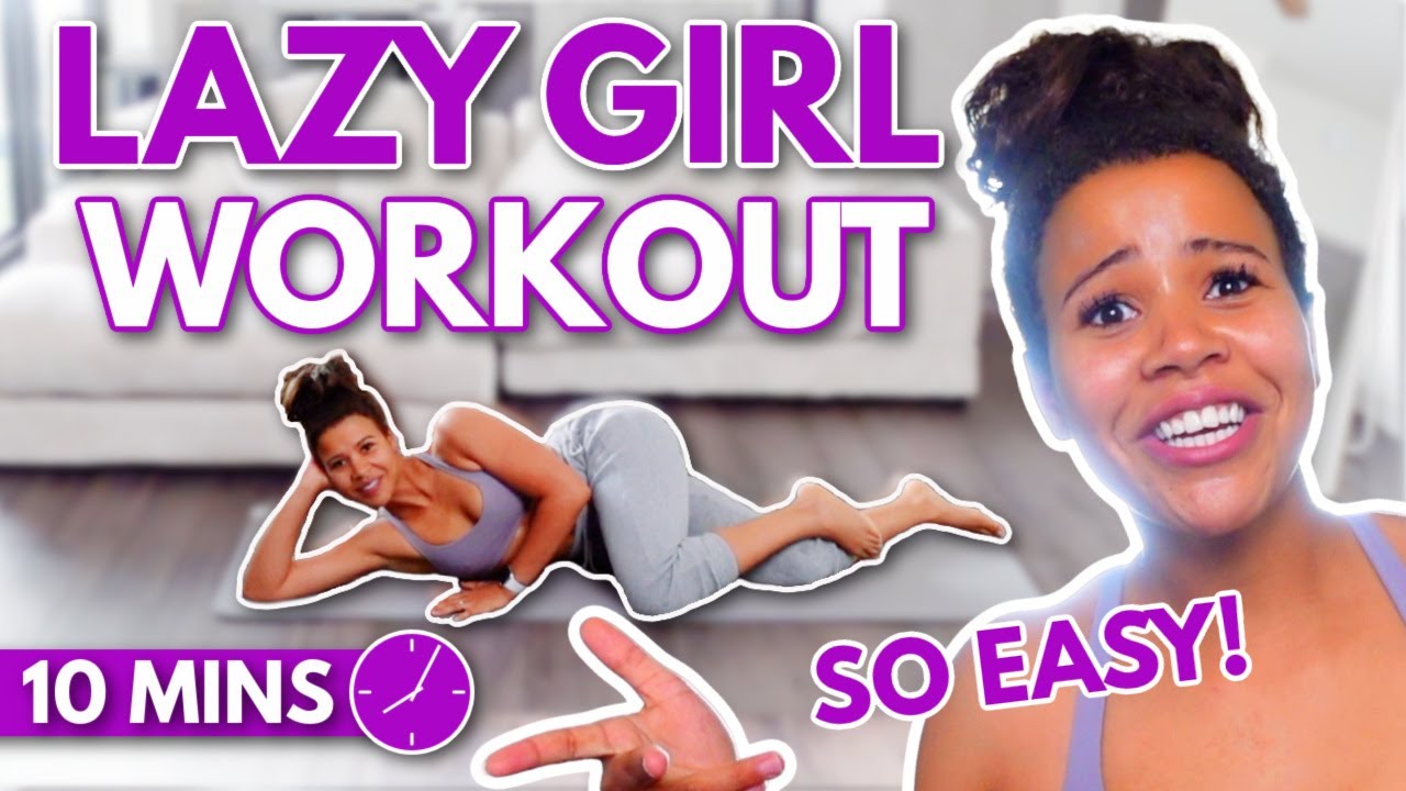 Lazy Girl Full Body Fat Burn Workout 10 Mins No Jumping Low Impact