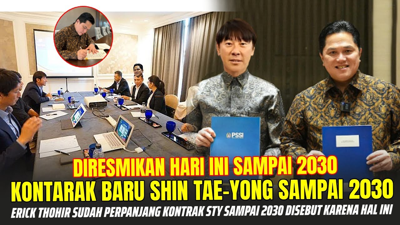 🔴 KABAR MENGEJUTKAN !! Sebenarnya PSSI PUAS Kinerja Shin Tae Yong ...