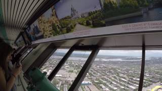 Ascending the Montreal Olympic Tower - July 27th, 2017