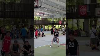 #basketball 中距離跳投進結束比賽