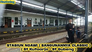 STASIUN NGAWI ( BANGUNAN CLASSIC ) part.7 #mastedsg #keretaapi #kai #stasiun #stasiunngawi #vlog