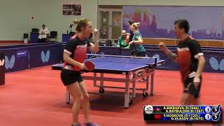 БИКБАЕВА, БАЙБУЛДИН - НОСКОВА, ВЛАСОВ 7 #RUSSIAN #Championships #tabletennis #настольныйтеннис